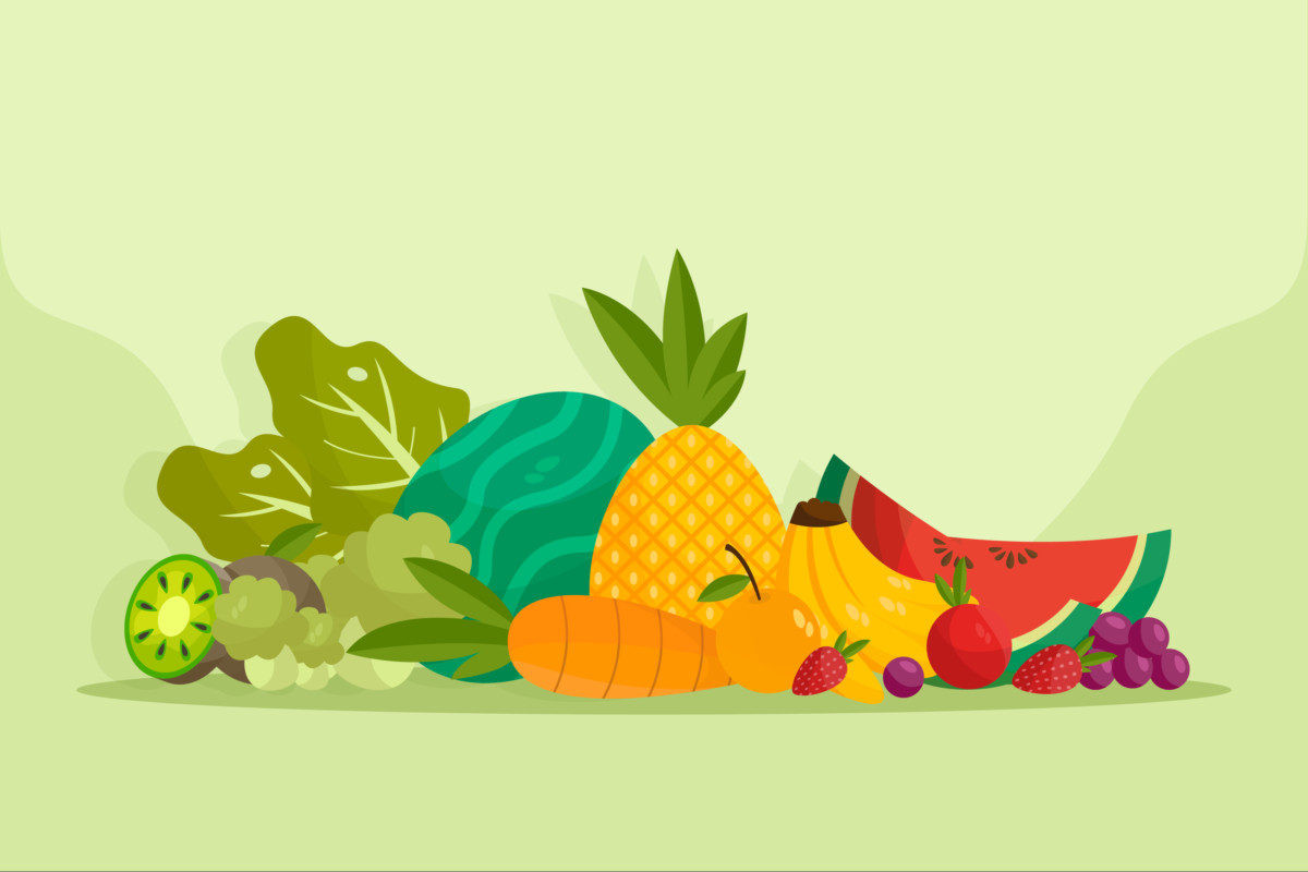 Tropiciele pomysłów :) “Fruit and Vegetables”