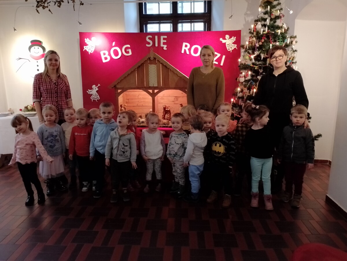 Motylki odwiedziły Muzeum w Krotoszynie. Poznały obrzędy ludowe związane ze Świętami Bożego Narodzenia.